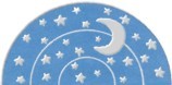 Wohngruppen Logo Mond und Sterne
